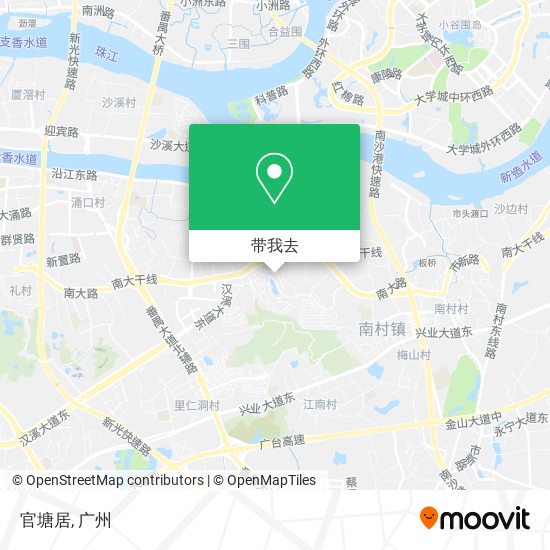 官塘居地图