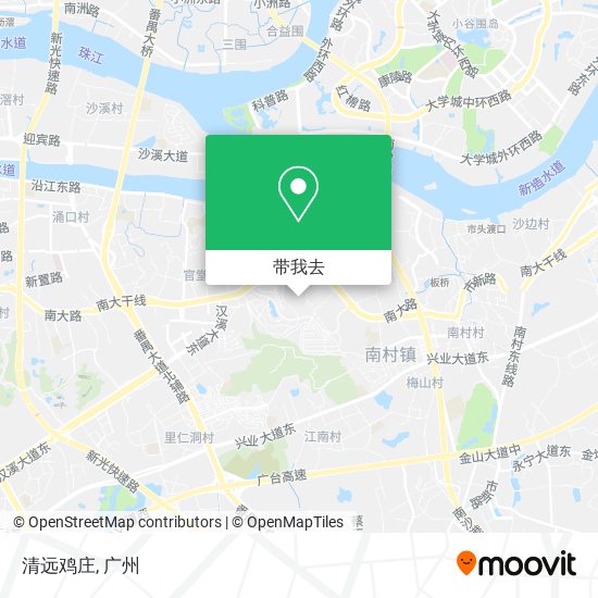 清远鸡庄地图