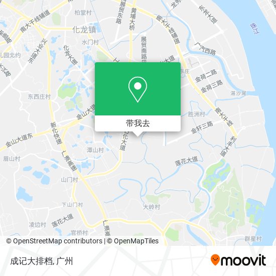 成记大排档地图