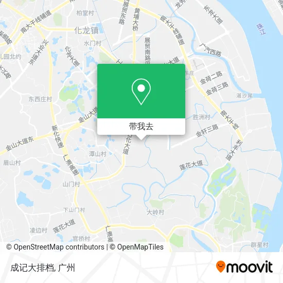 成记大排档地图