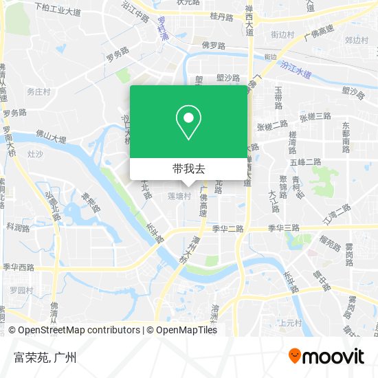 富荣苑地图