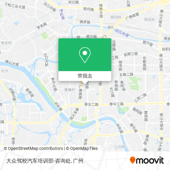 大众驾校汽车培训部-咨询处地图