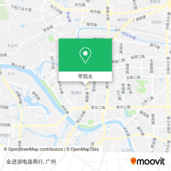 金进源电器商行地图