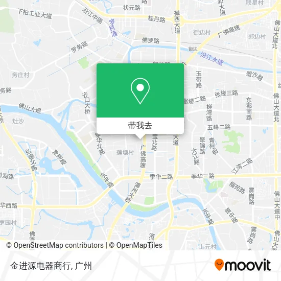 金进源电器商行地图