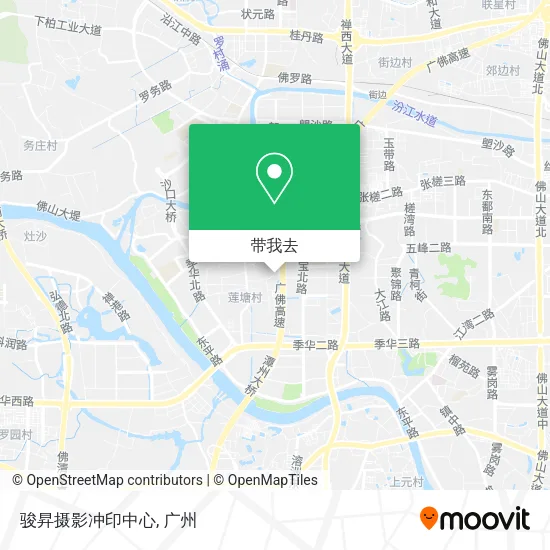 骏昇摄影冲印中心地图