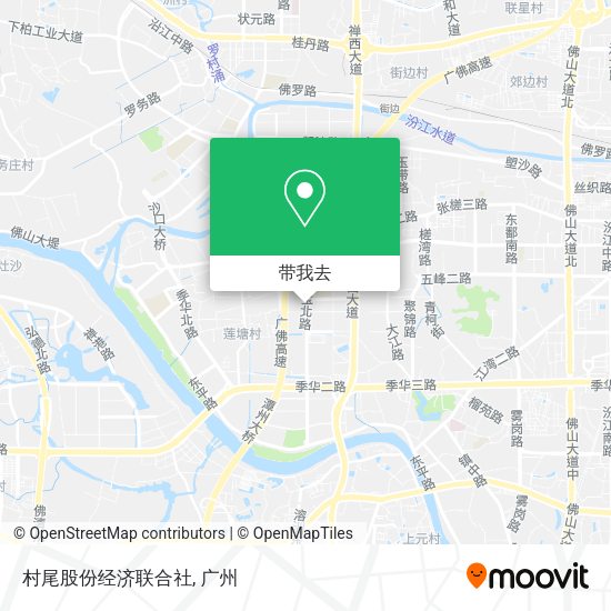 村尾股份经济联合社地图