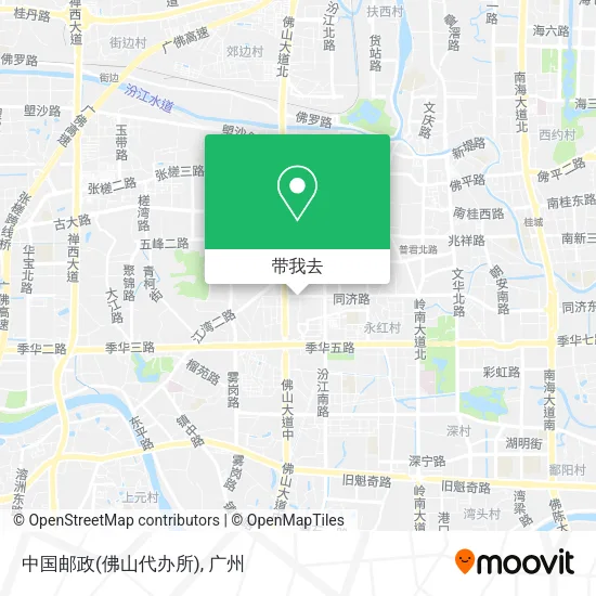 中国邮政(佛山代办所)地图
