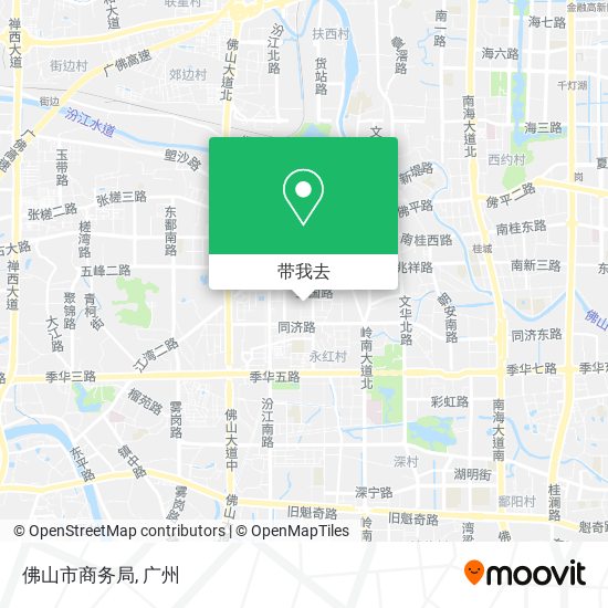 佛山市商务局地图