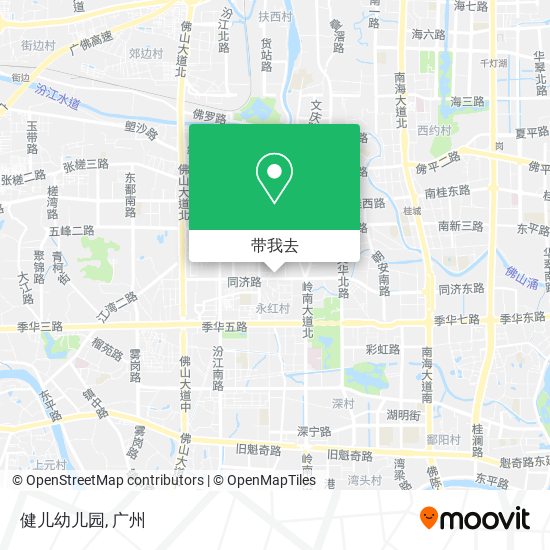 健儿幼儿园地图