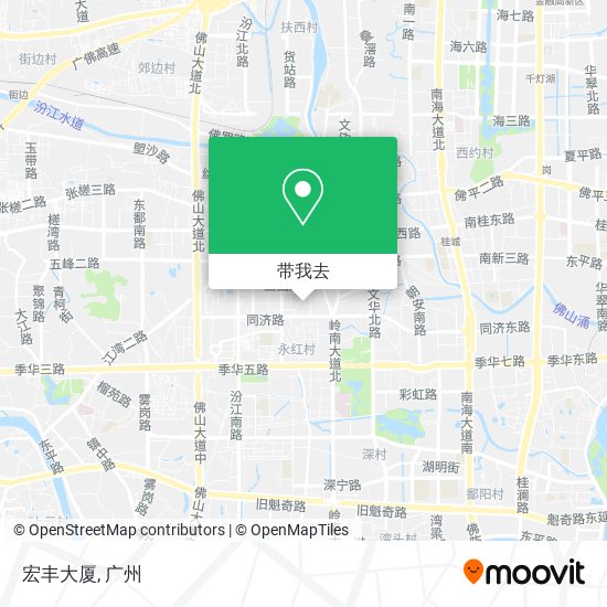 宏丰大厦地图