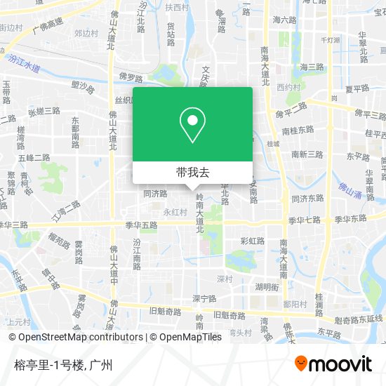 榕亭里-1号楼地图