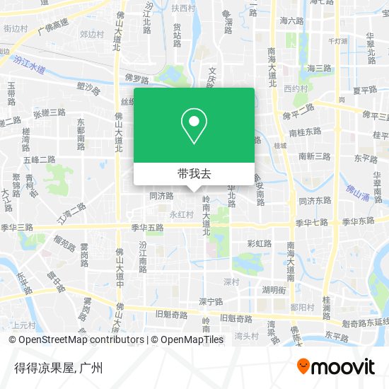 得得凉果屋地图