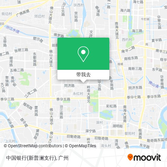 中国银行(新普澜支行)地图