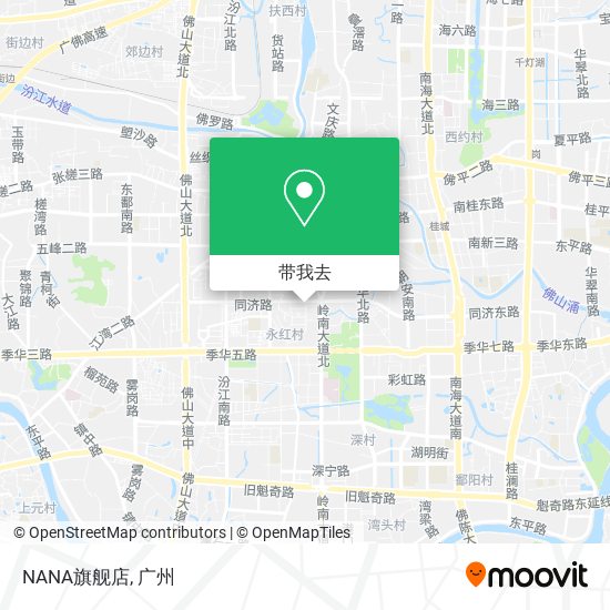 NANA旗舰店地图