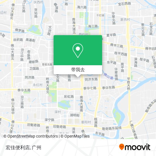 宏佳便利店地图