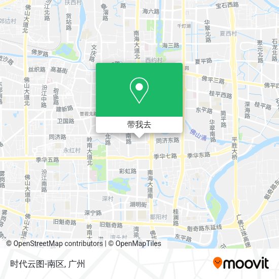 时代云图-南区地图