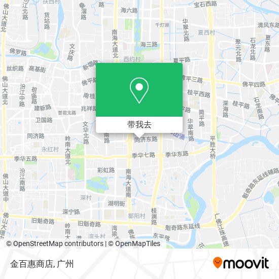 金百惠商店地图