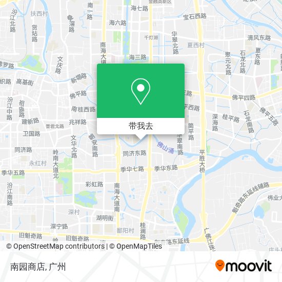 南园商店地图