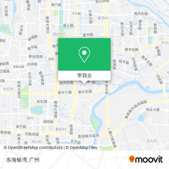 东海银湾地图