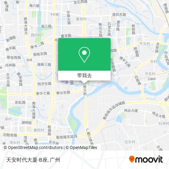 天安时代大厦-B座地图