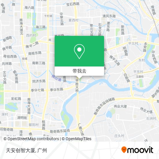 天安创智大厦地图