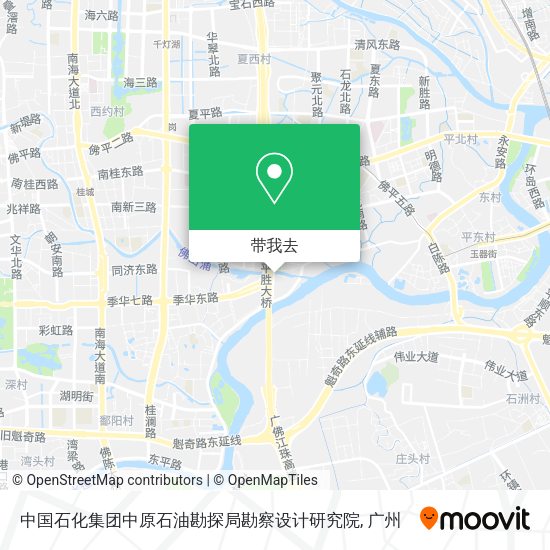 中国石化集团中原石油勘探局勘察设计研究院地图