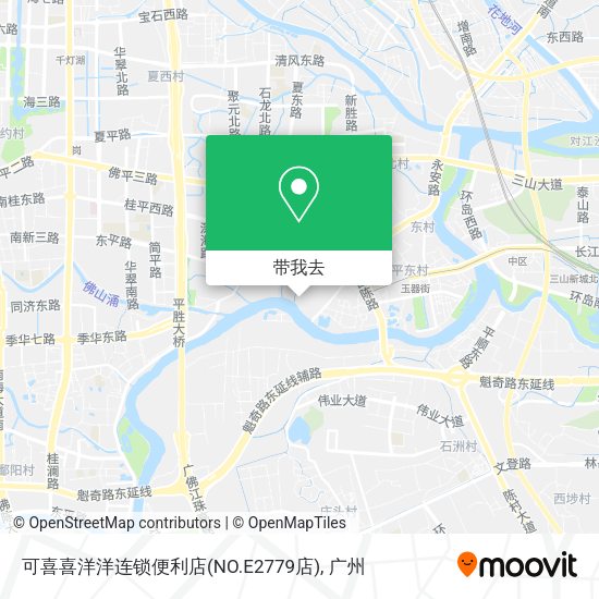 可喜喜洋洋连锁便利店(NO.E2779店)地图