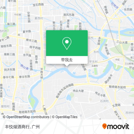 丰悦烟酒商行地图