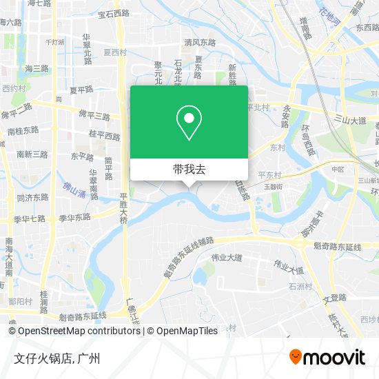文仔火锅店地图