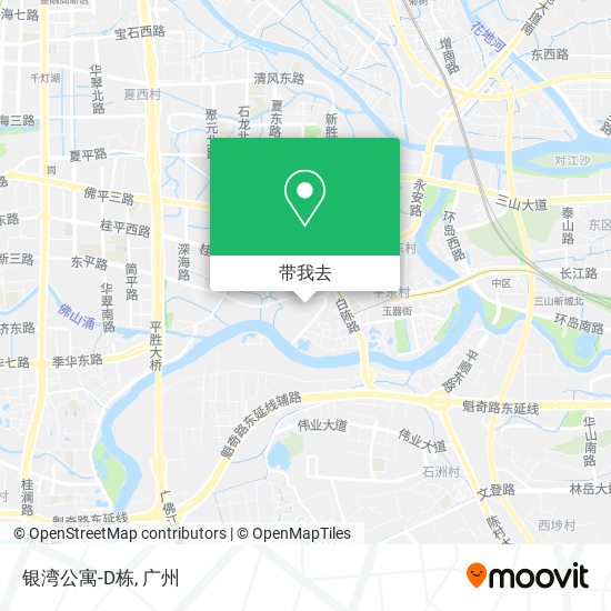 银湾公寓-D栋地图