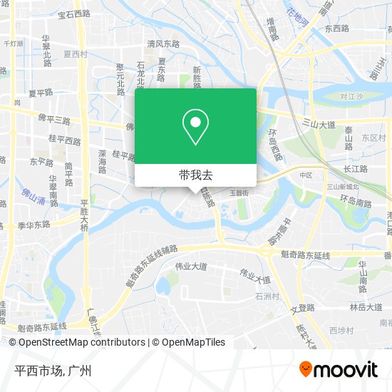 平西市场地图