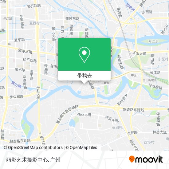 丽影艺术摄影中心地图