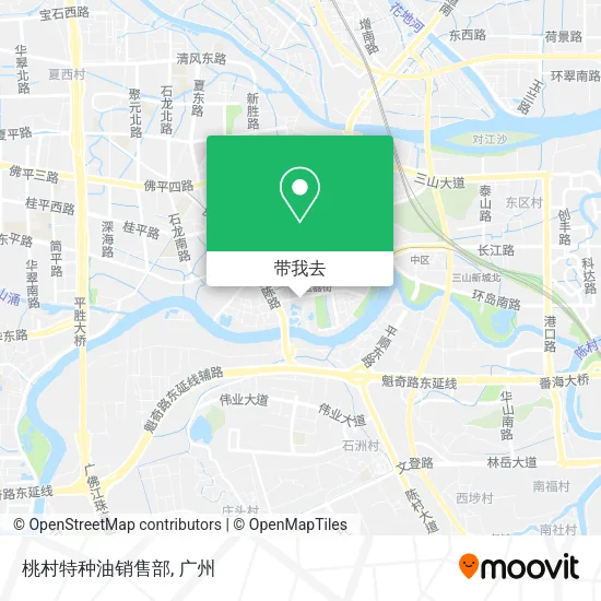 桃村特种油销售部地图