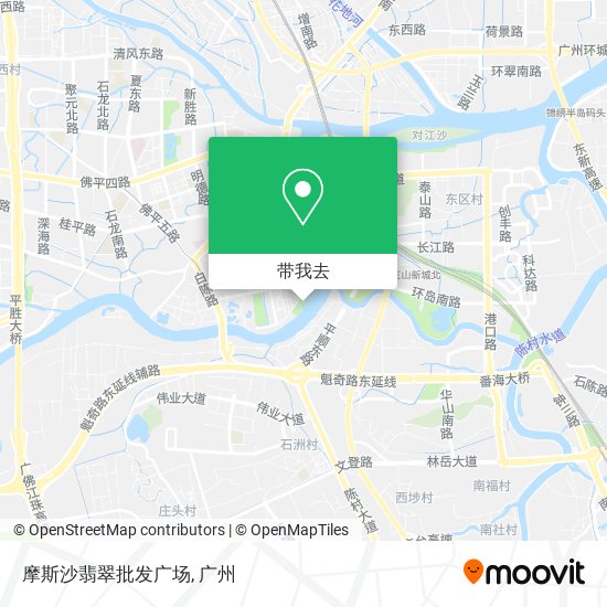 摩斯沙翡翠批发广场地图