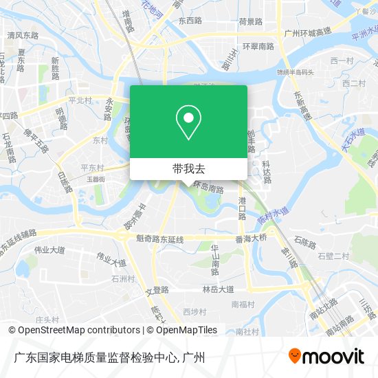 广东国家电梯质量监督检验中心地图