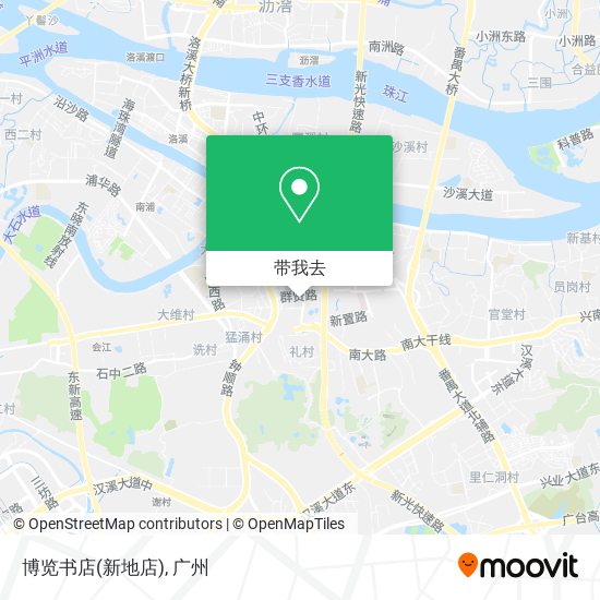 博览书店(新地店)地图