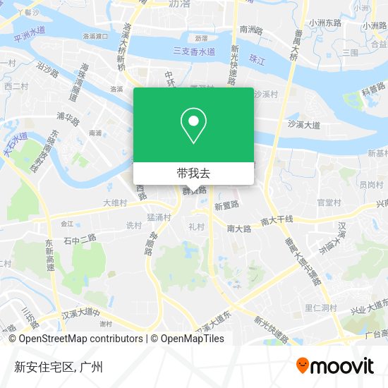 新安住宅区地图
