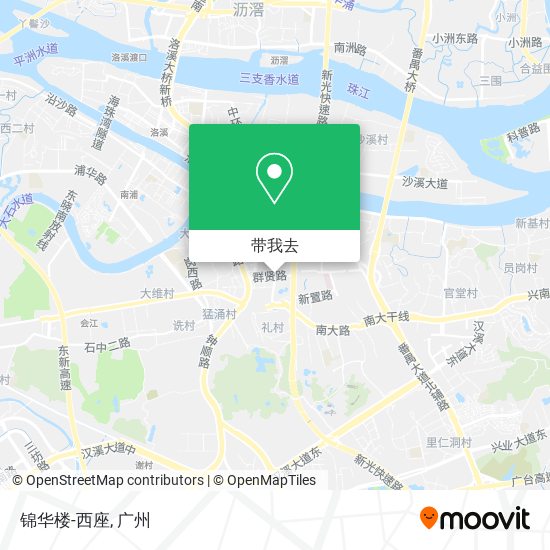锦华楼-西座地图