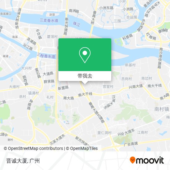 晋诚大厦地图
