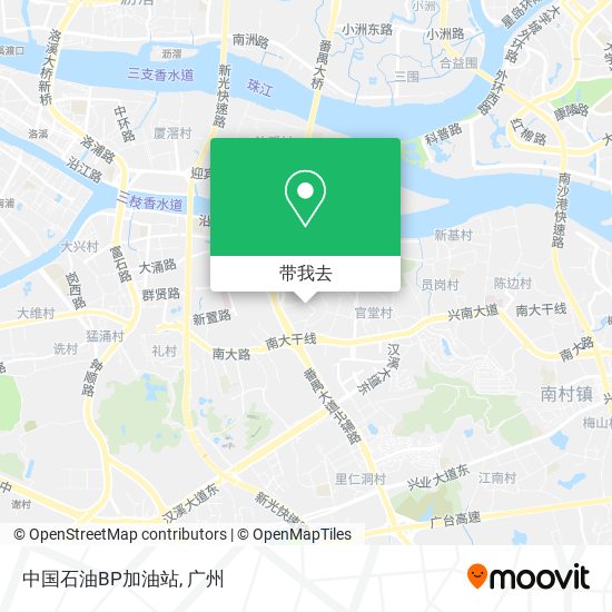 中国石油BP加油站地图