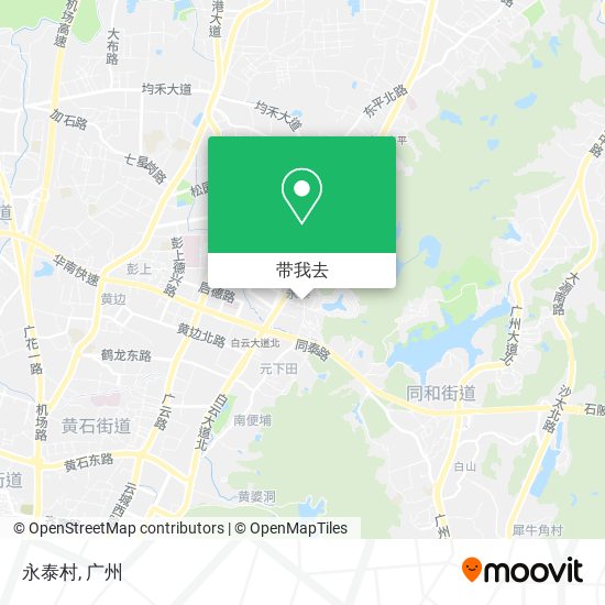永泰村地图