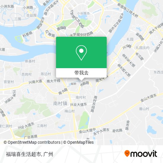 福瑞喜生活超市地图