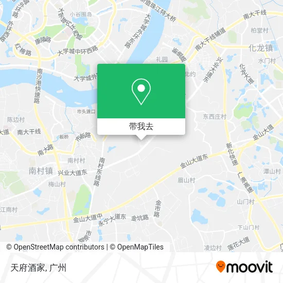天府酒家地图