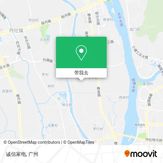诚信家电地图
