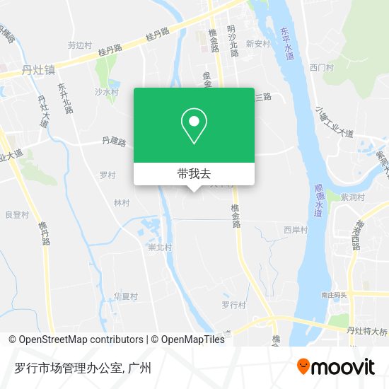 罗行市场管理办公室地图
