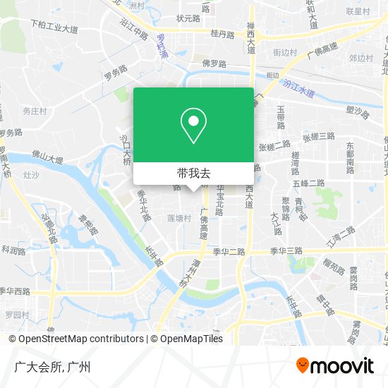 广大会所地图