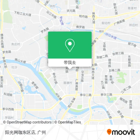 阳光网咖东区店地图