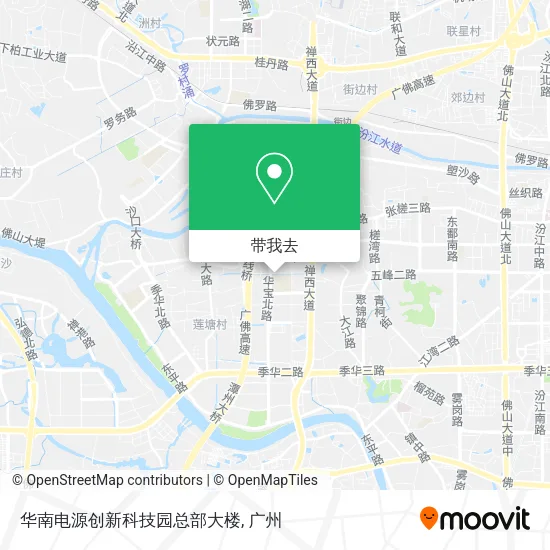 华南电源创新科技园总部大楼地图