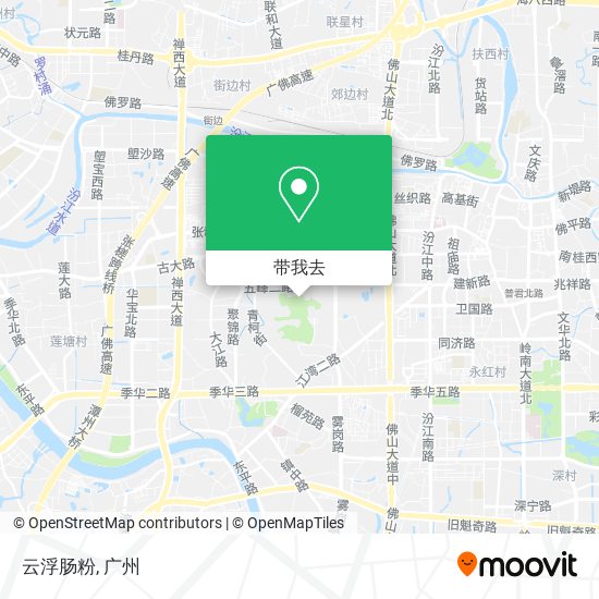 云浮肠粉地图