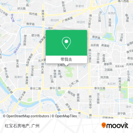 红宝石房地产地图